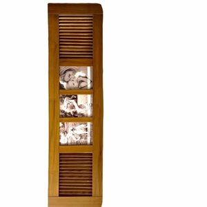 The Spring Shop Brown Wood Shutters With 3 Frames